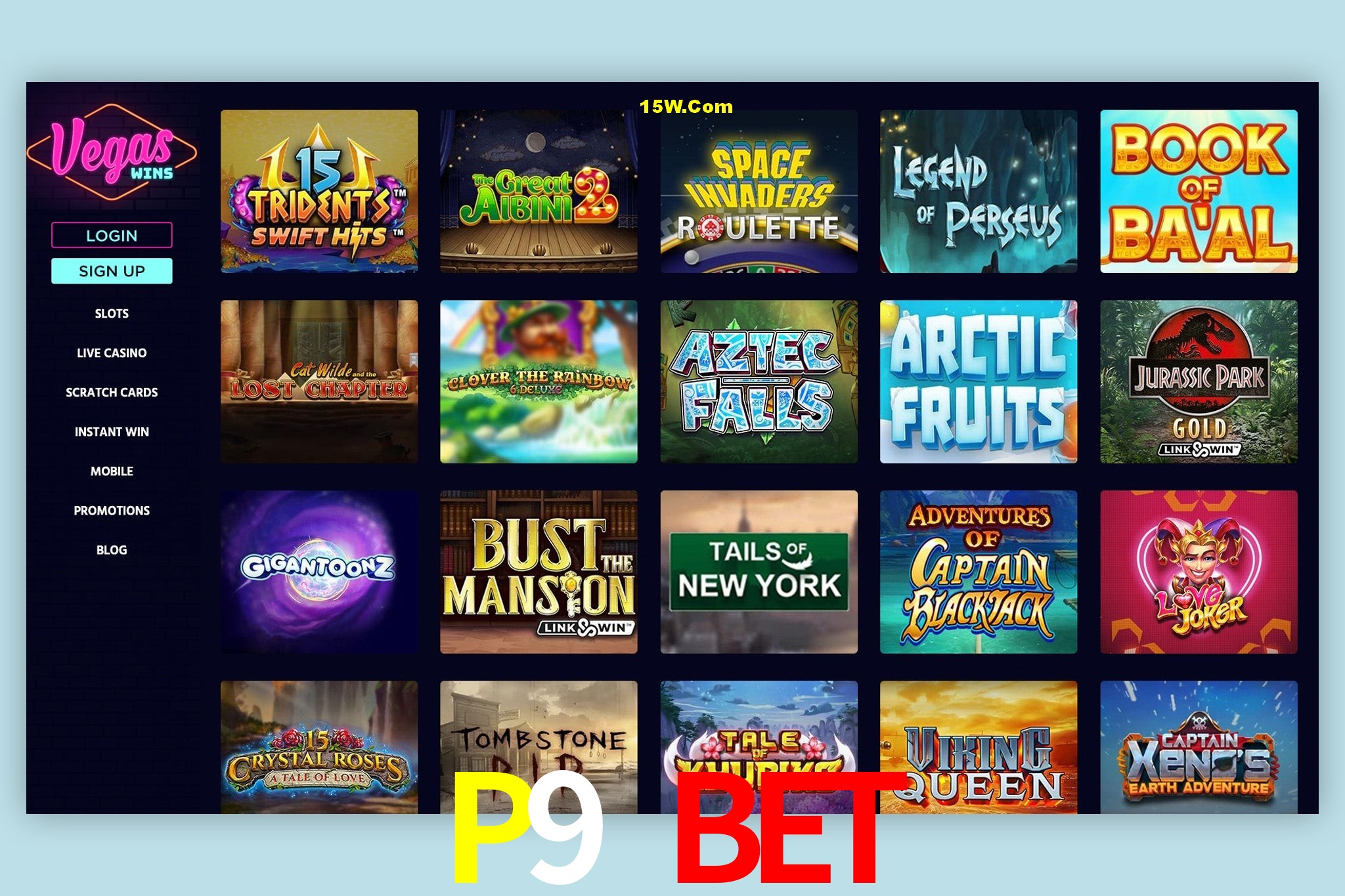 Slot Games P9 Bet